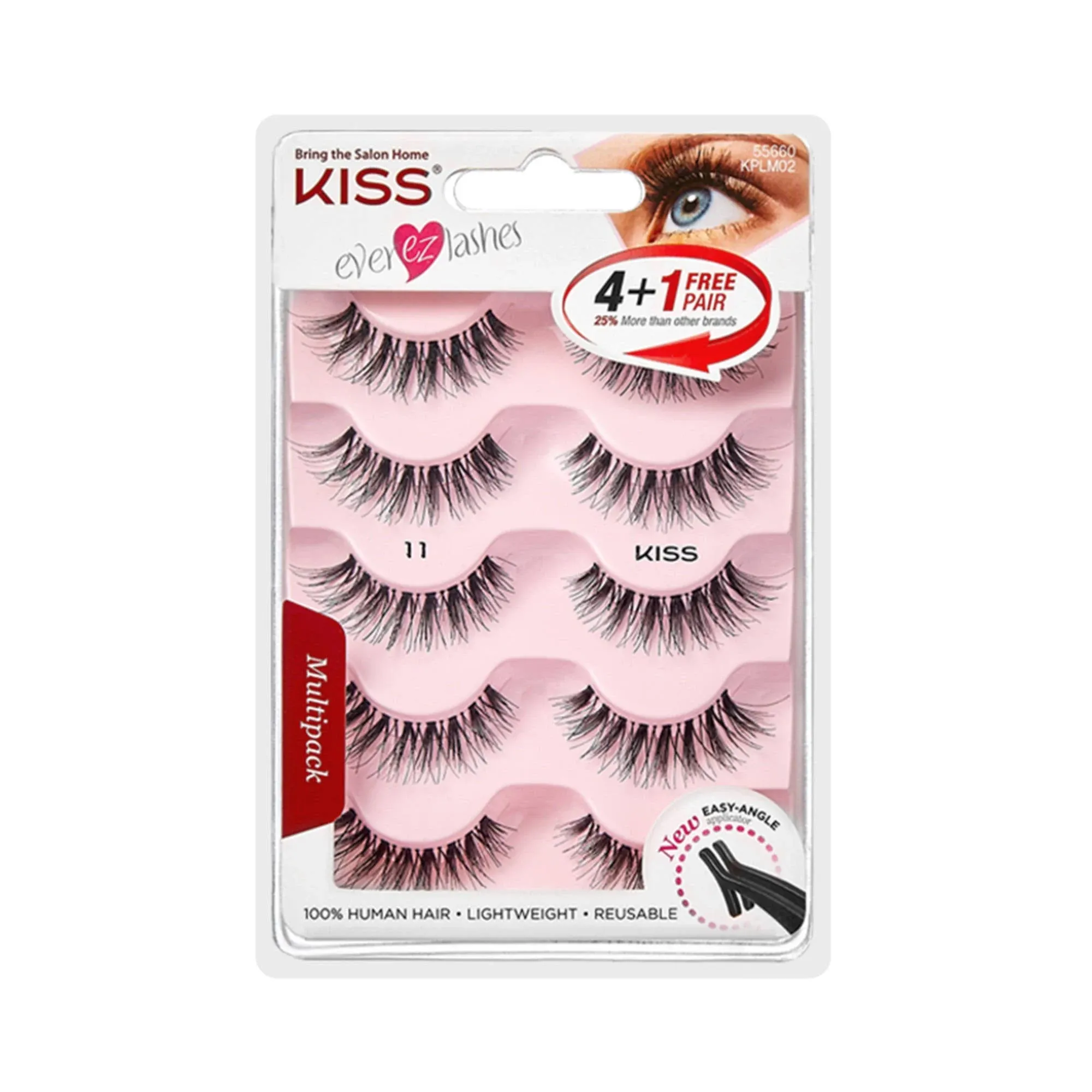 Kiss 5-Pc. So Whispy Professional Eyelashes ||P000634230||