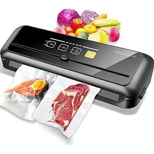 Powerful and Compact Vacuum Sealer Machine (Silver Grey)