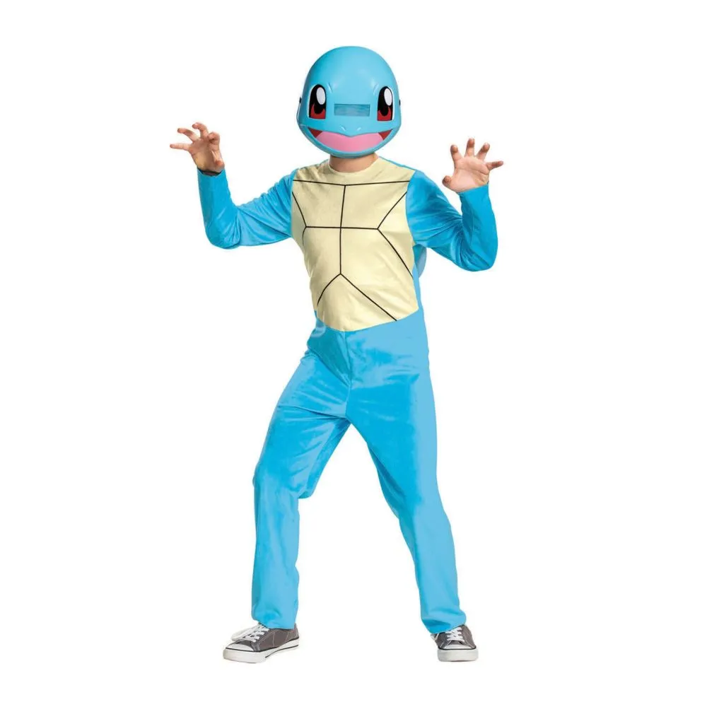 Boy's Classic Pokemon Squirtle Costume - Medium