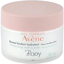 Eau Thermale Avène Moisturizing Melt-in Balm, Shea Oil Body Butter, Non-Greasy, Non-Sticky, Quick Absorbing, 8.4 oz.