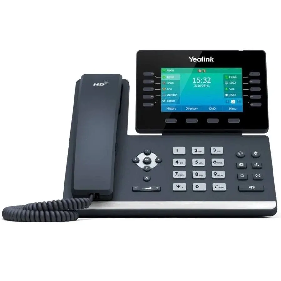 Yealink SIP-T54W IP Phone 4.3" Color LCD 16 Lines+WiFi