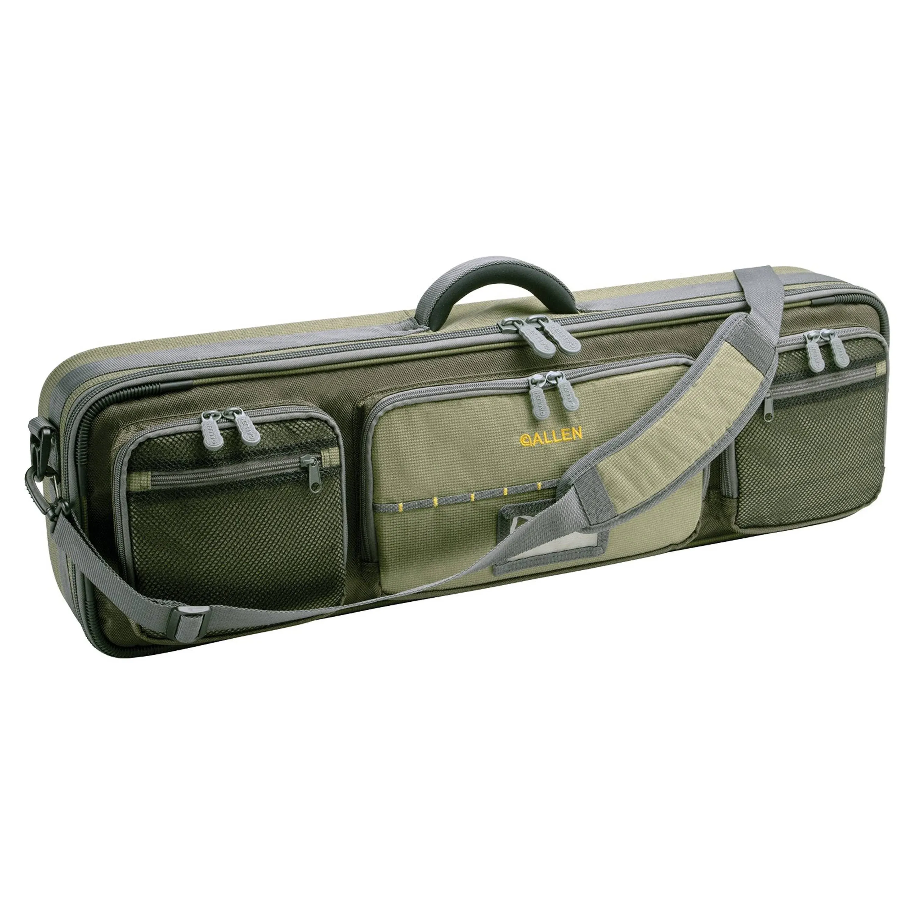 Allen Company Cottonwood Fly Fishing Rod &amp; Gear Bag Case, Hold up to 4 Fishing R