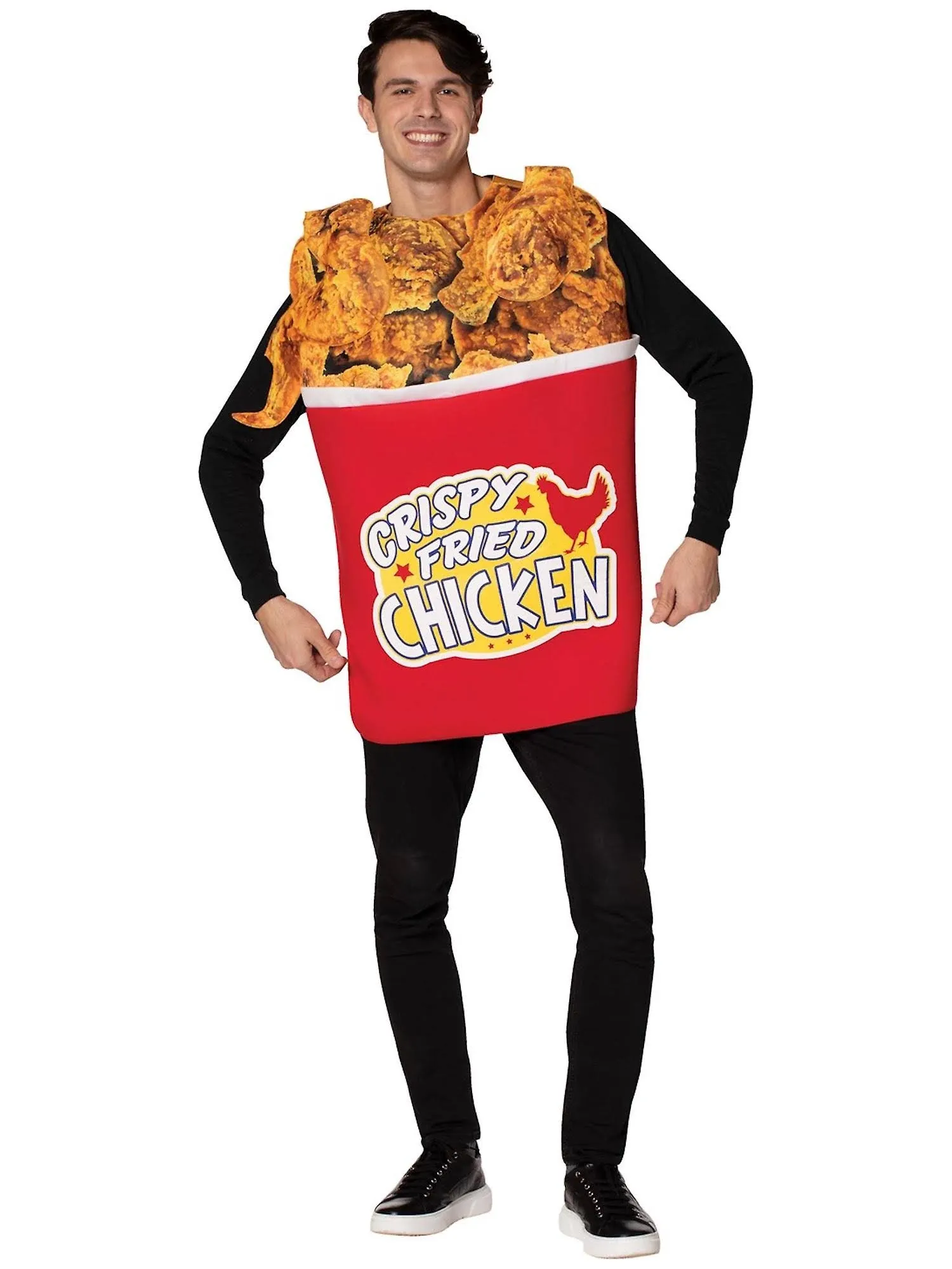 KFC Inspired Bucket of Fried Chicken Adult Costume