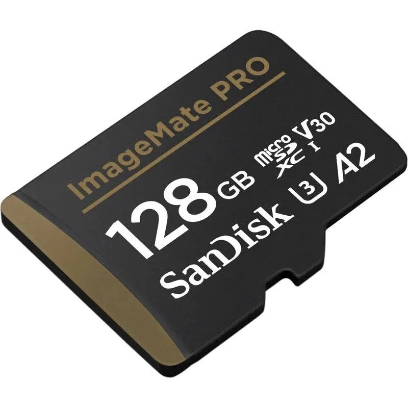 SanDisk 64GB ImageMate PRO microSDXC UHS-1 Memory Card with Adapter