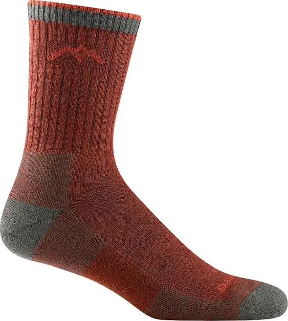 Darn Tough Men's Hiker Midweight Micro Crew Sock (Style 1466) - Taupe, LargeDarn Tough Men's Hiker Midweight Micro Crew Sock (Style 1466) - Taupe, Large