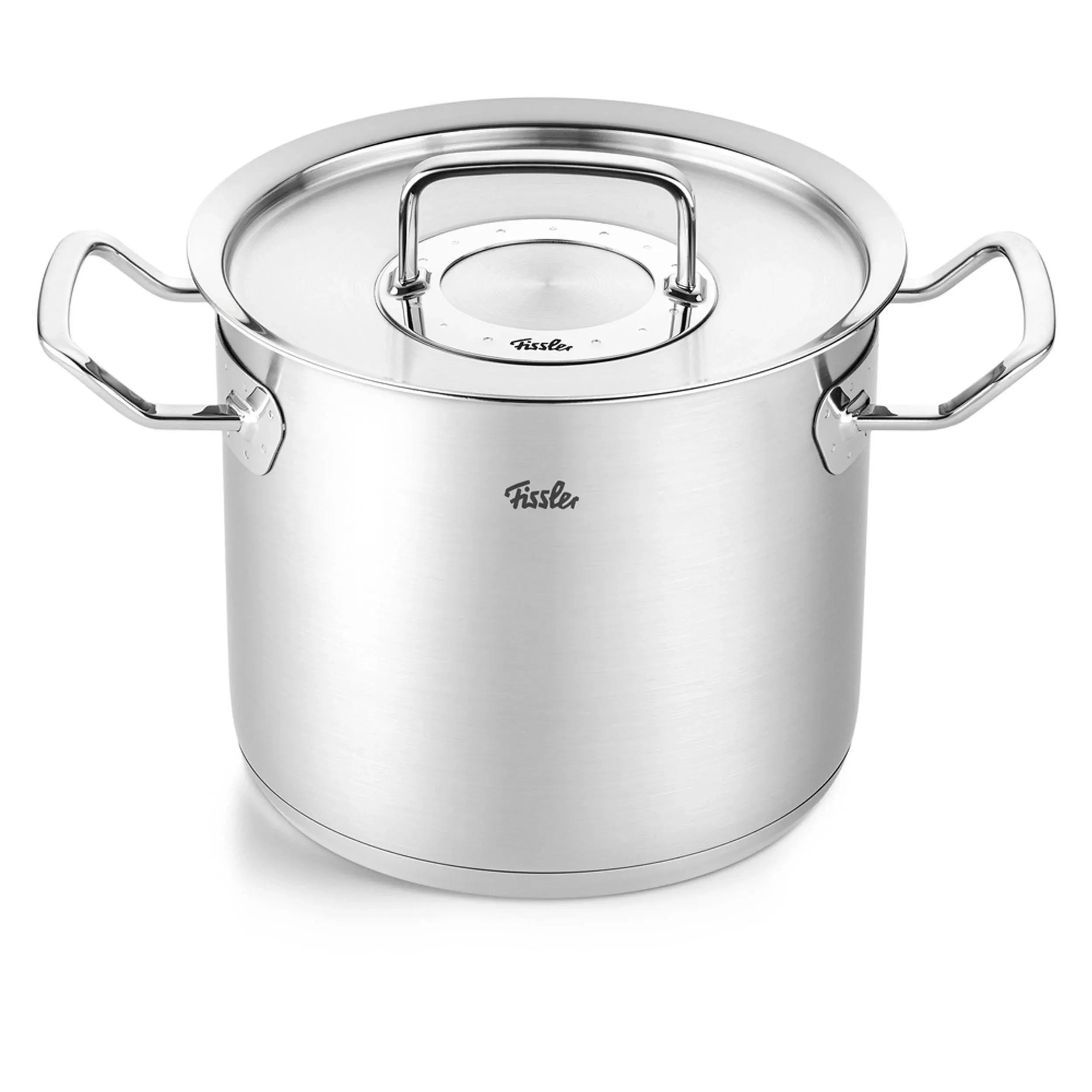 Fissler Original-Profi Collection Stainless Steel 5.5 Quart High Stock Pot with Lid