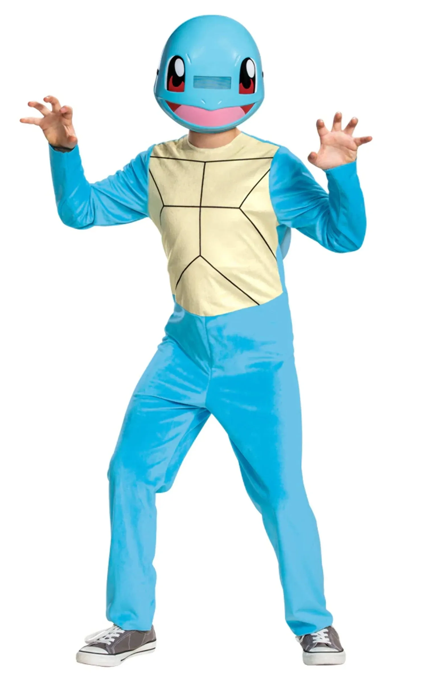 Disguise Child Pokemon Classic Squirtle Costume Blue 4/6