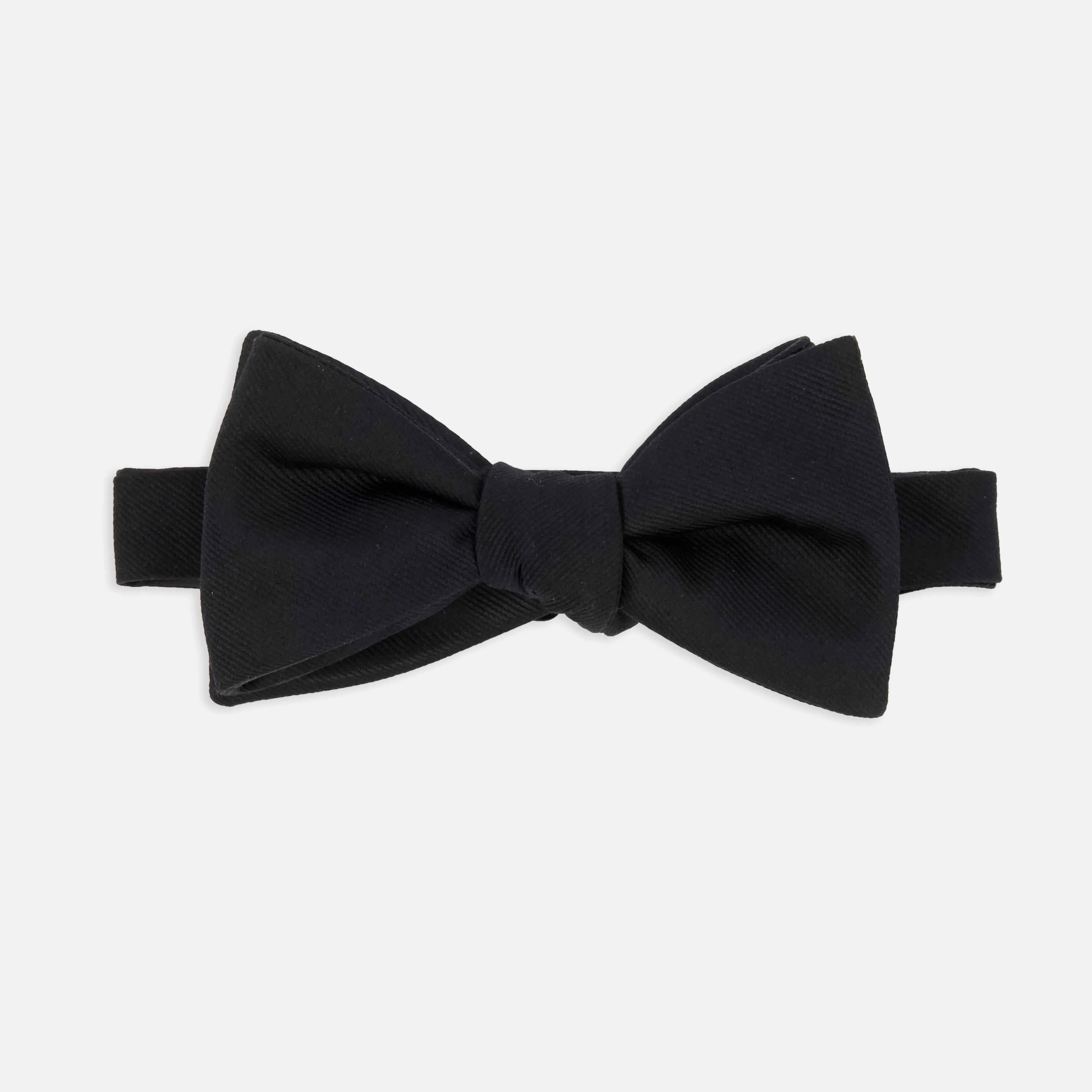 Bow Tie House Mens Bowties Pre-tied Shape Clip on Bowtie Solid Men Formal Wear f