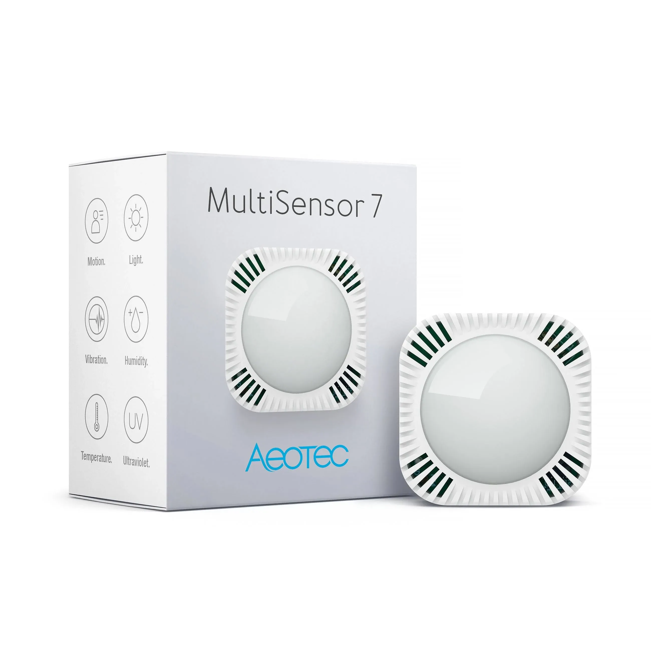 Aeotec Multisensor 7, 6-in-1 Zwave Sensors, Z-Wave Plus, Gen7, S2, SmartStart Zwa024