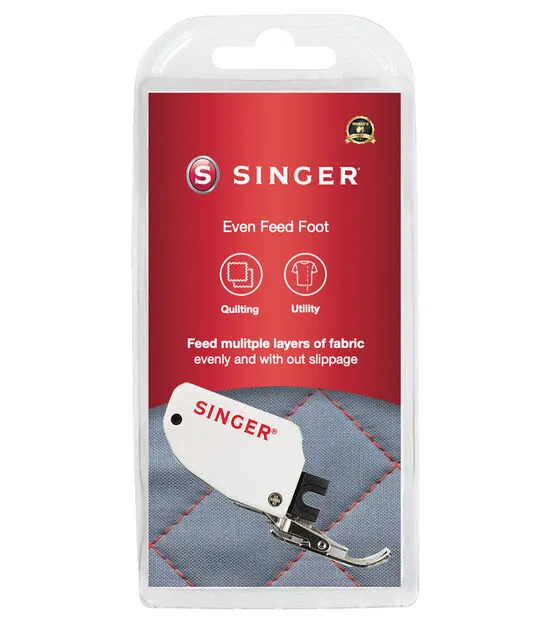 Singer 250027106 Even Feed/Walking Presser Foot - Fork