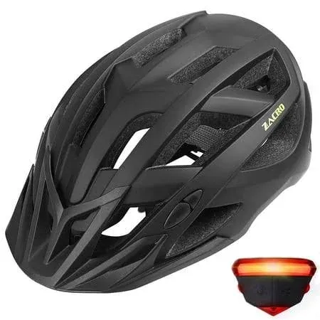 Zacro Adult Bike Helmet Lightweight - Bike Helmet for Men Women Comfort with Pads&Visor, Certified Bicycle Helmet for Adults Youth Mountain Road Biker