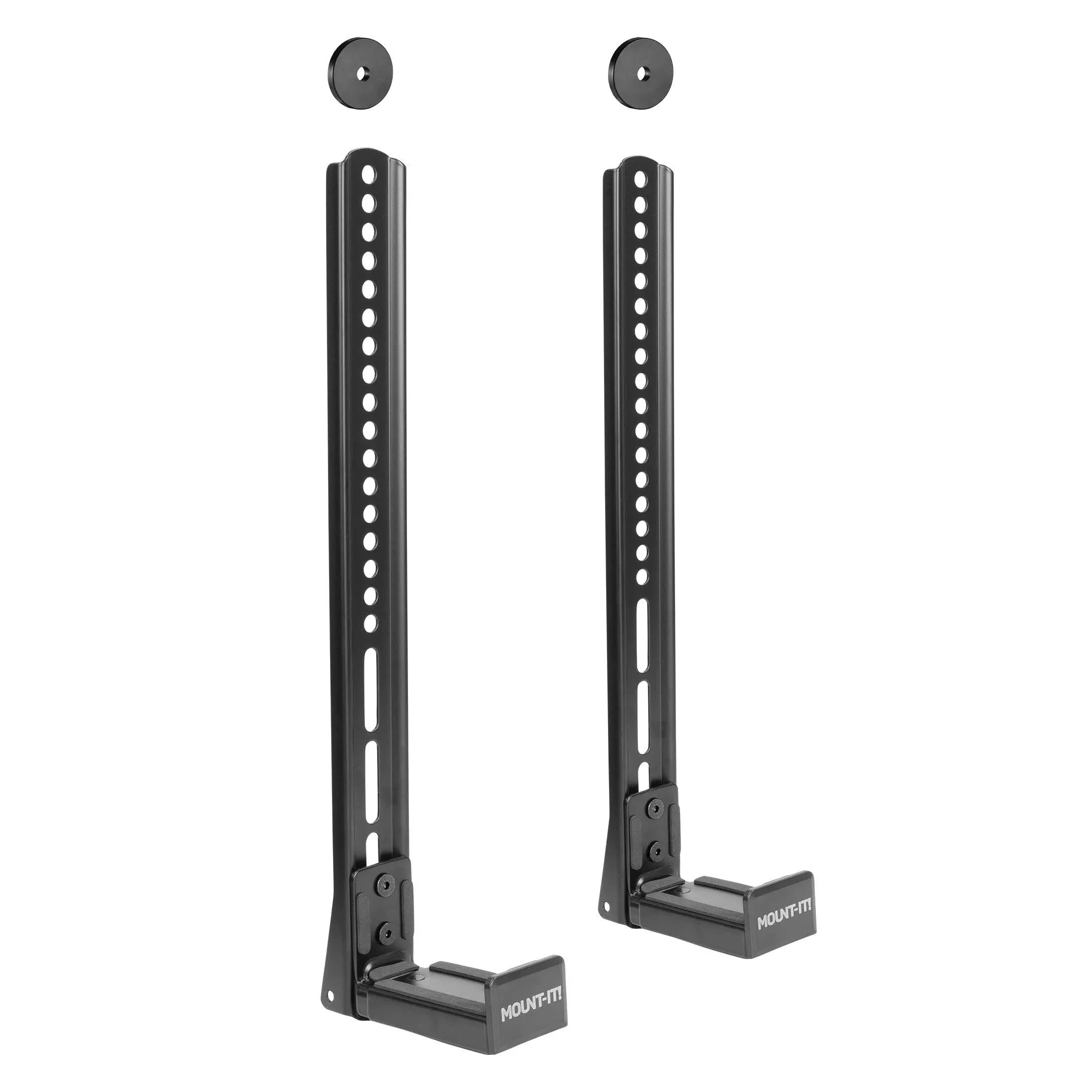 Mount-It! Universal Soundbar Mount Brackets for TV and Wall Installation