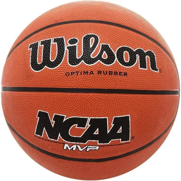 Wilson NCAA MVP Official Size Rubber Basketball