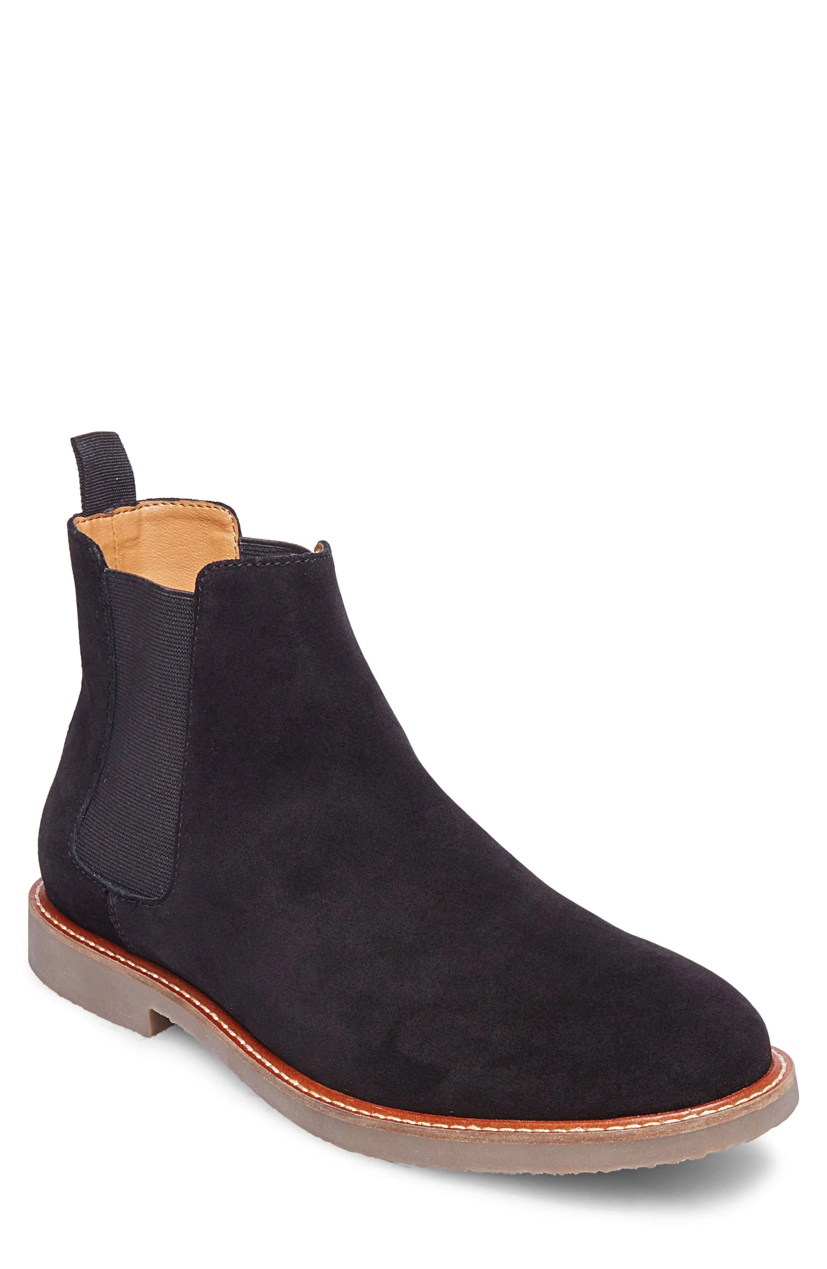 Steve Madden Men's Highline Suede Chelsea Boots