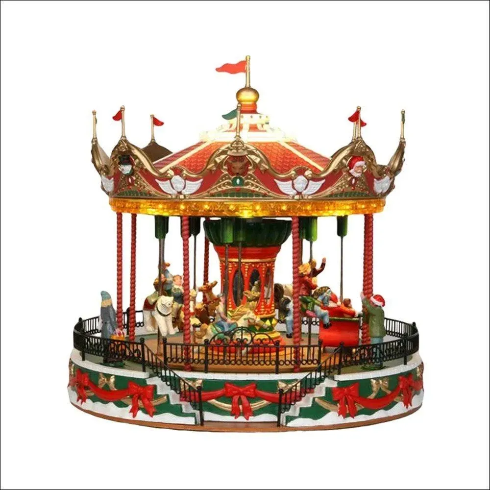 Lemax Santa Carousel