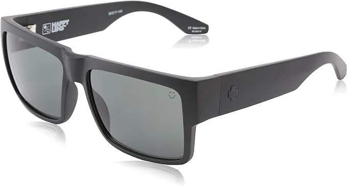 Spy Cyrus Matte Black Happy Gray Green Sunglasses