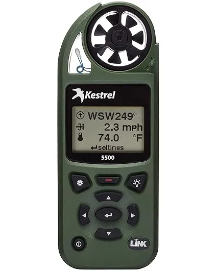 Kestrel 5500 Environmental Meter, Yellow