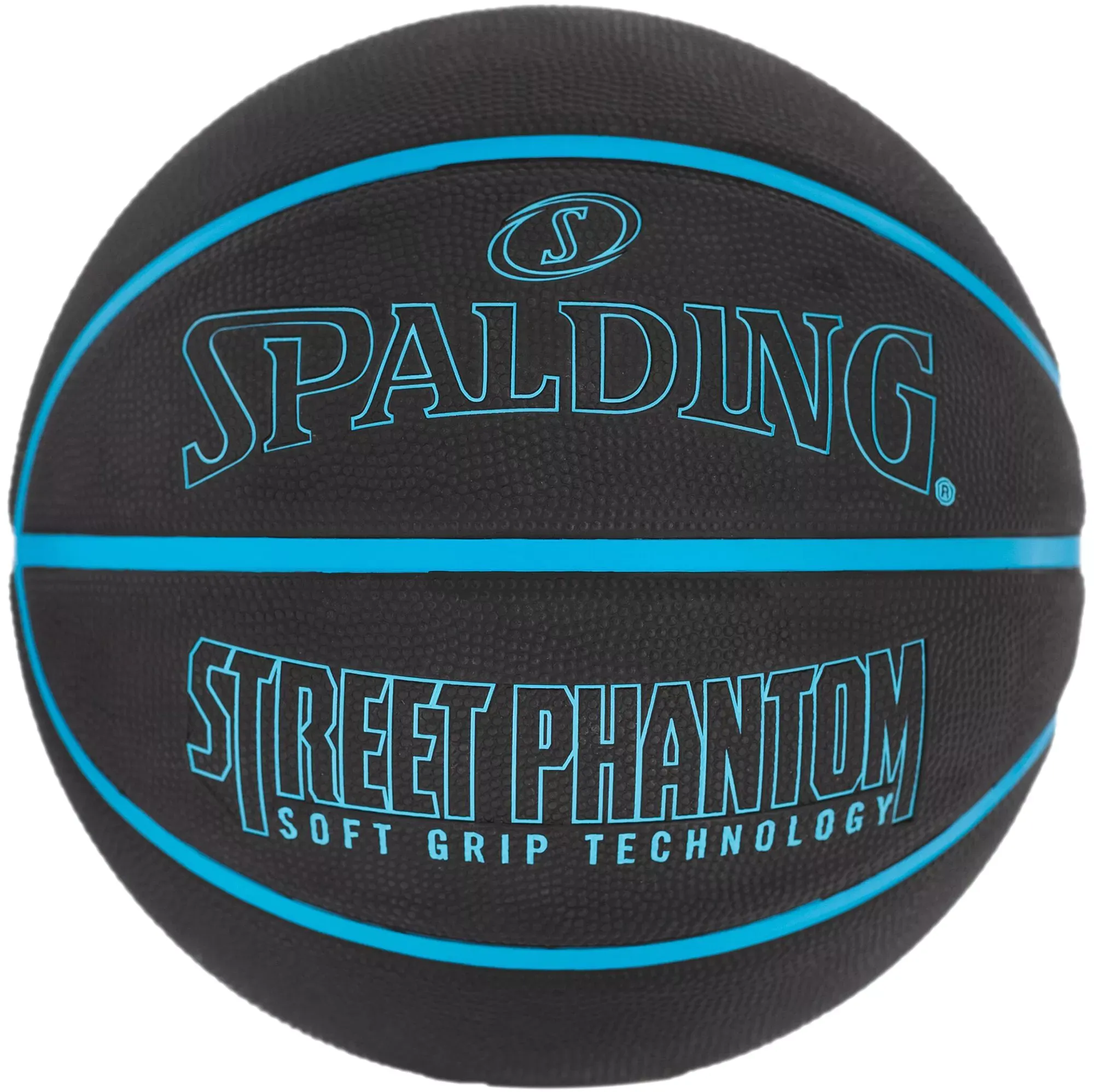 Spalding Baloncesto de Exterior Street Phantom 29,5" - Plateado/negro