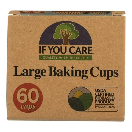 If You Care Baking Cups - Brown 2.5 inch - Case of 24 - 60 Count