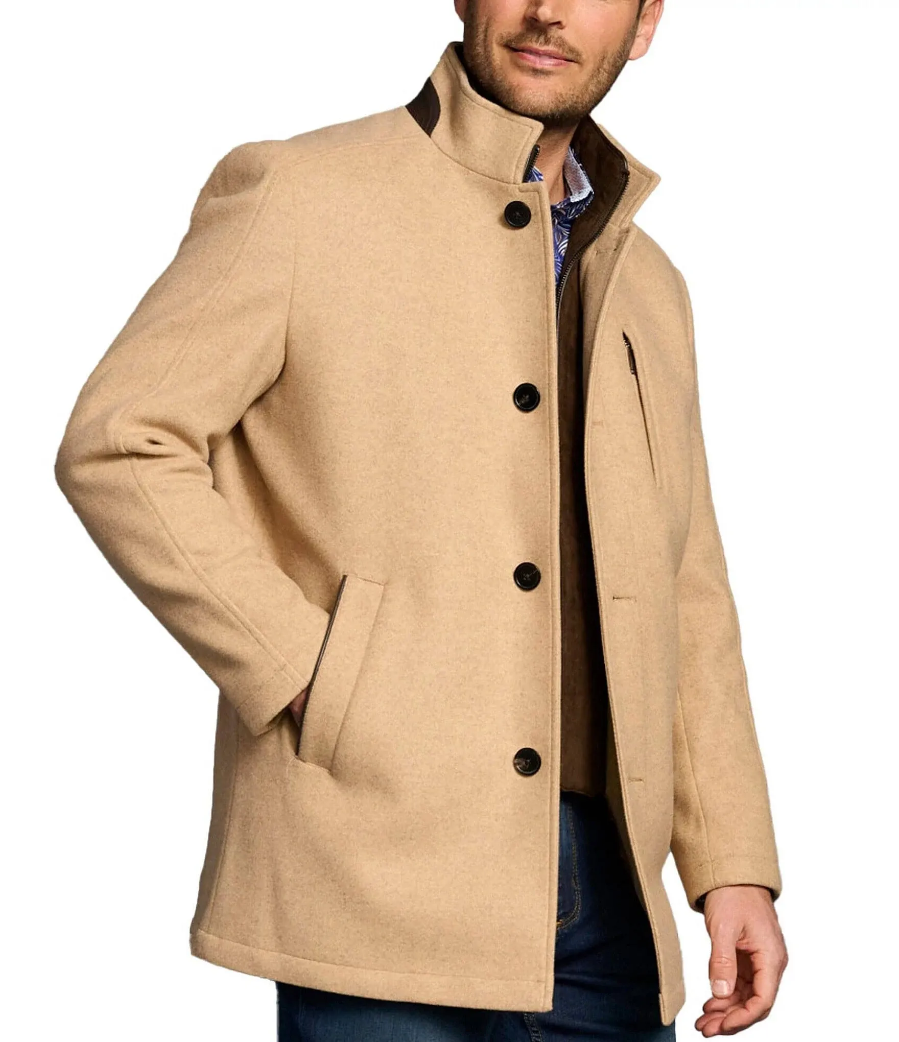 Johnston & Murphy Men's Upton Car Coat