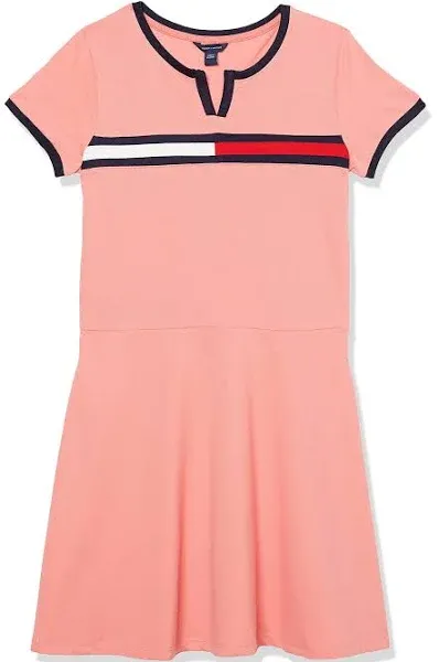 Tommy Hilfiger Girls Quarter Zip Dress