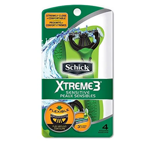 Schick Xtreme3 Sensitive Men's Disposable Razors - 8ct