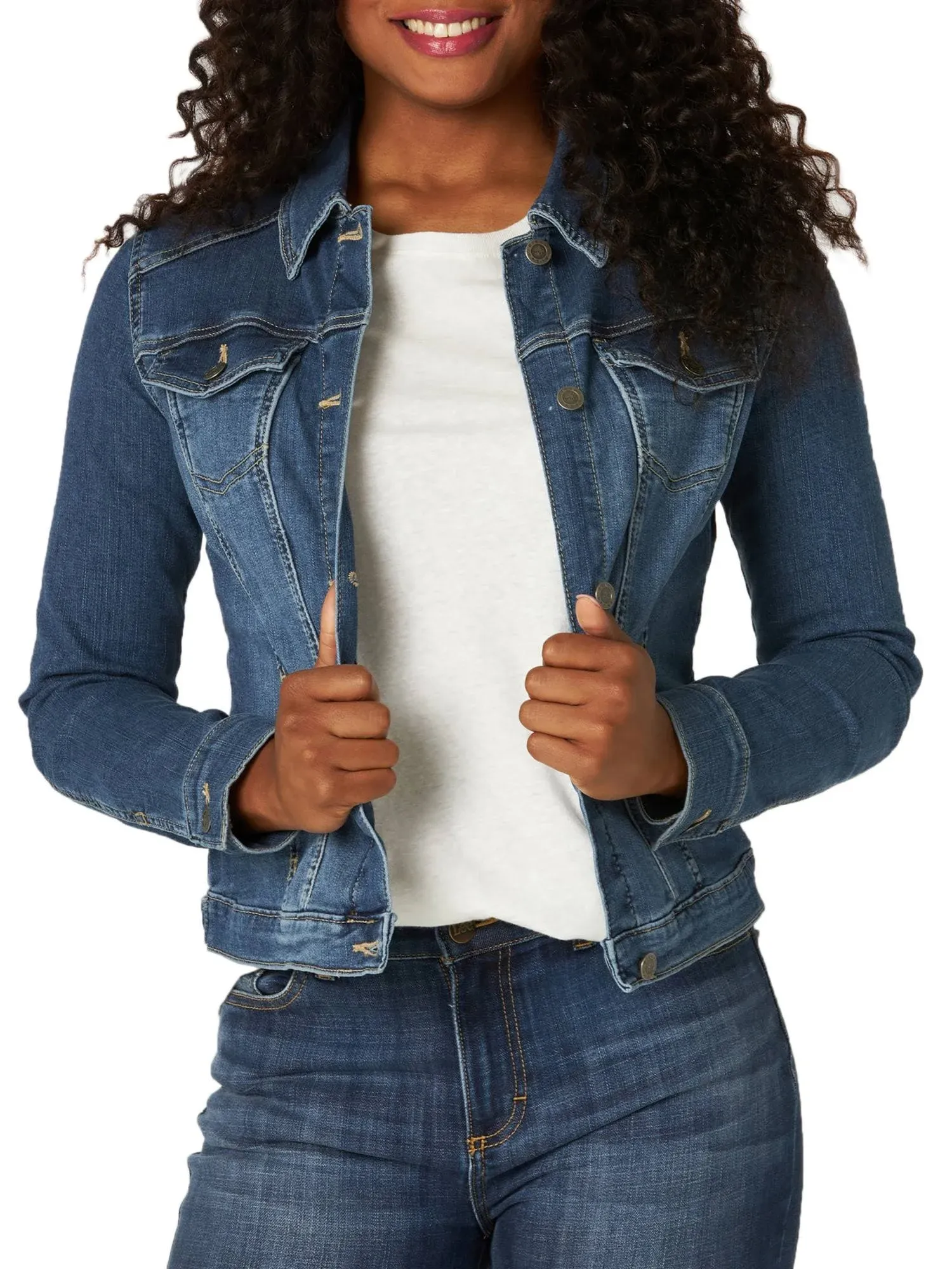 Riders By Lee Indigo Jean Jacket