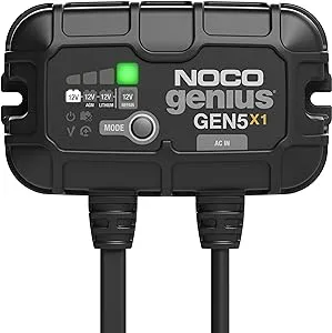 NOCO Genius GEN5X2 Smart Marine Battery Charger