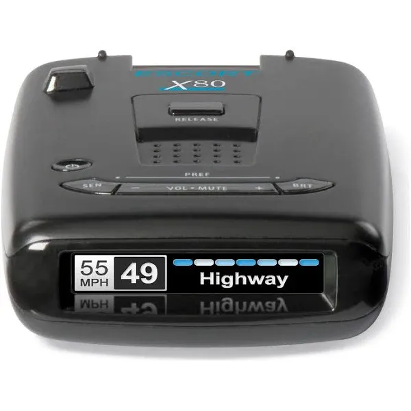 Escort - X80 Radar Detector - Black