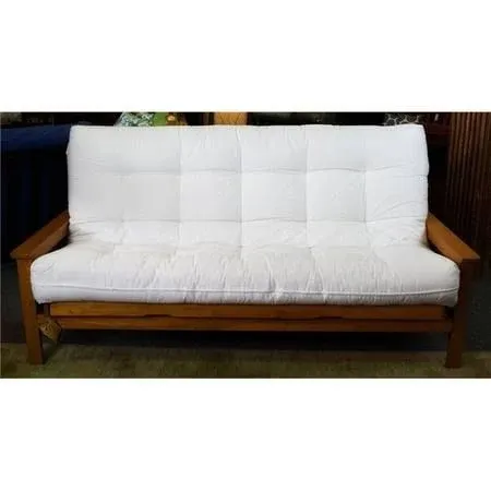 Naturally Sleeping CCF-00-Q 6 in. Queen Size All Cotton Futon Mattress