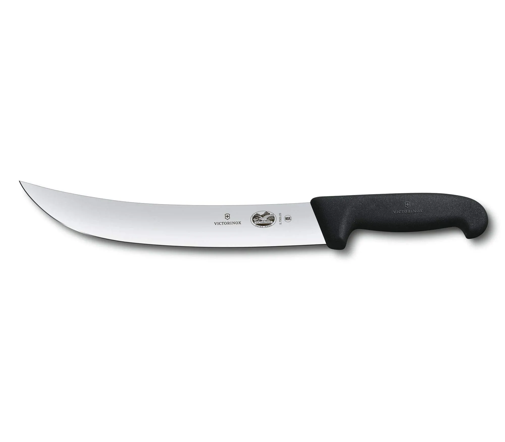 Victorinox Cutlery 12-Inch Curved Cimeter Knife, Black Fibrox Handle