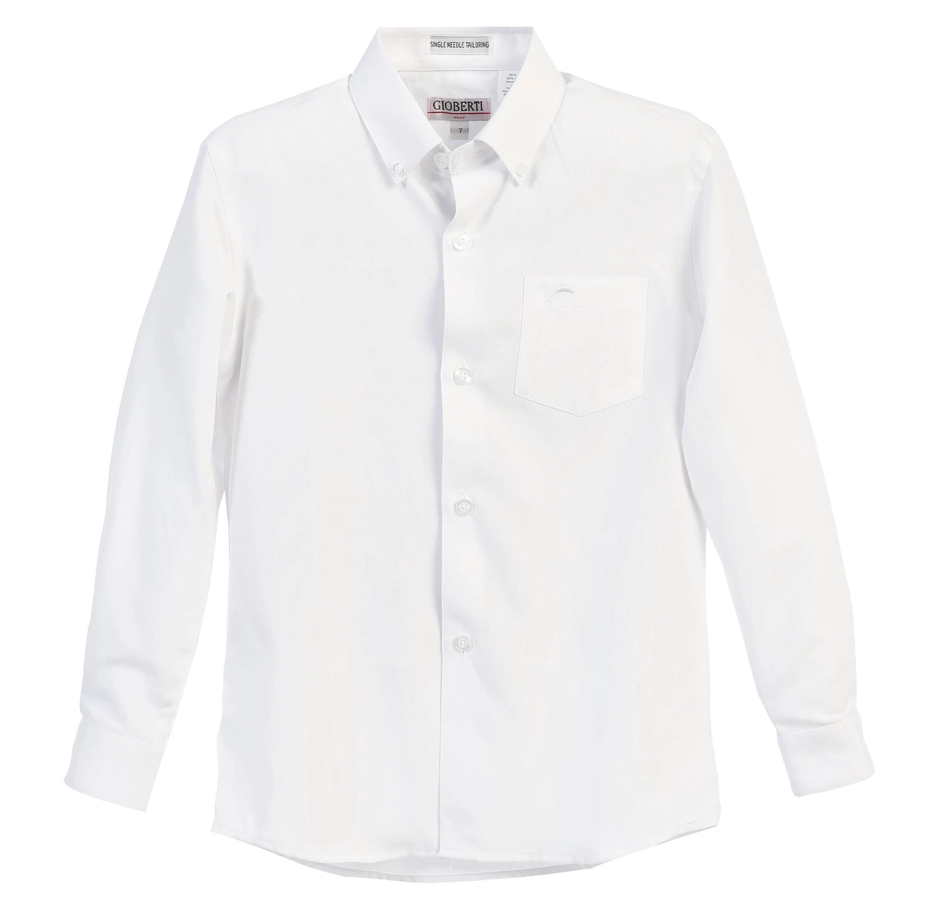 Izod Boys Long Sleeve Oxford Shirt