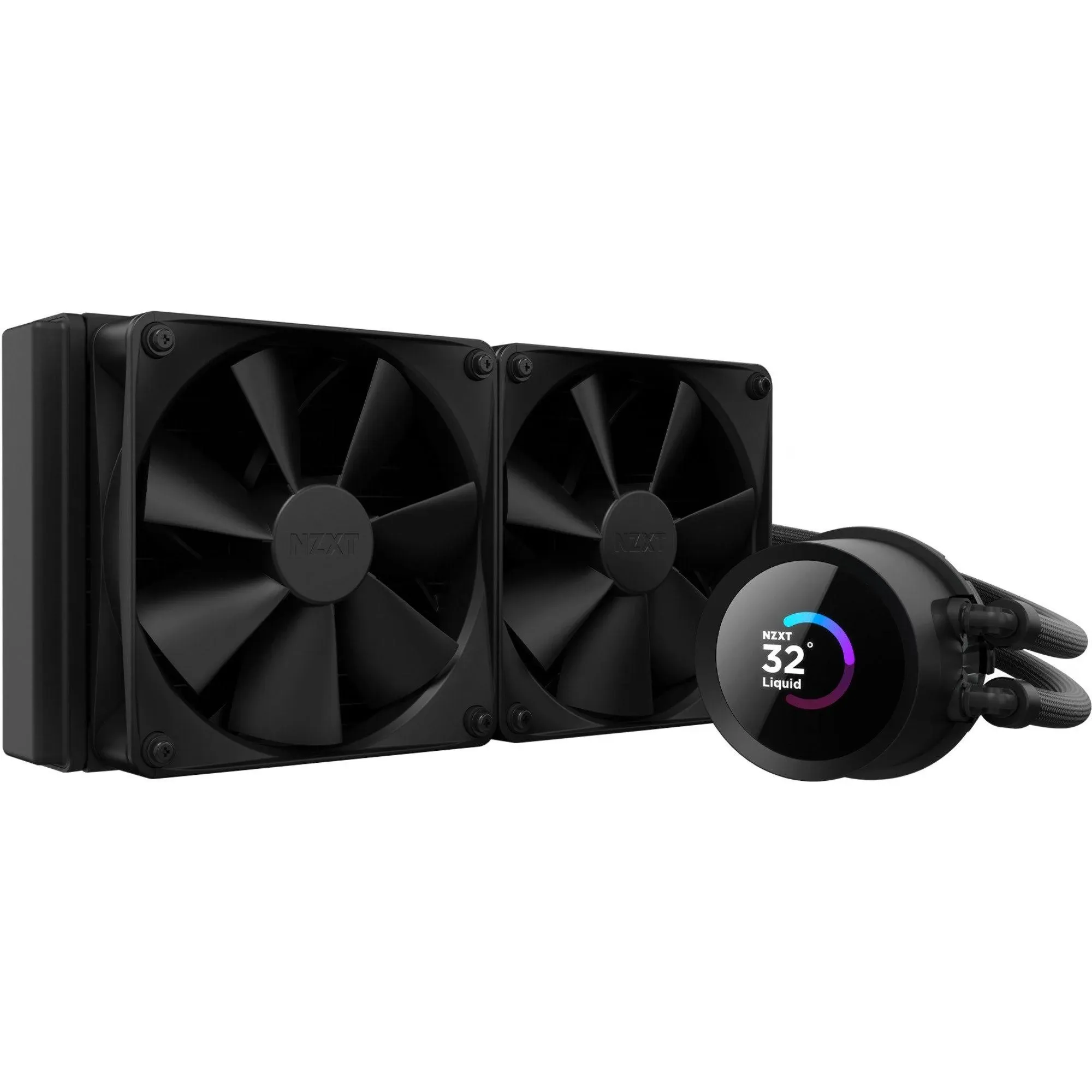 NZXT Kraken 240 240mm AIO CPU Liquid Cooler RL-KN240-B1