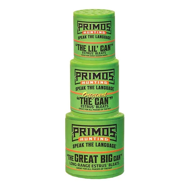 Primos The Can Family Pack Compact Design for Authentic Doe and Fawn Vocalizations