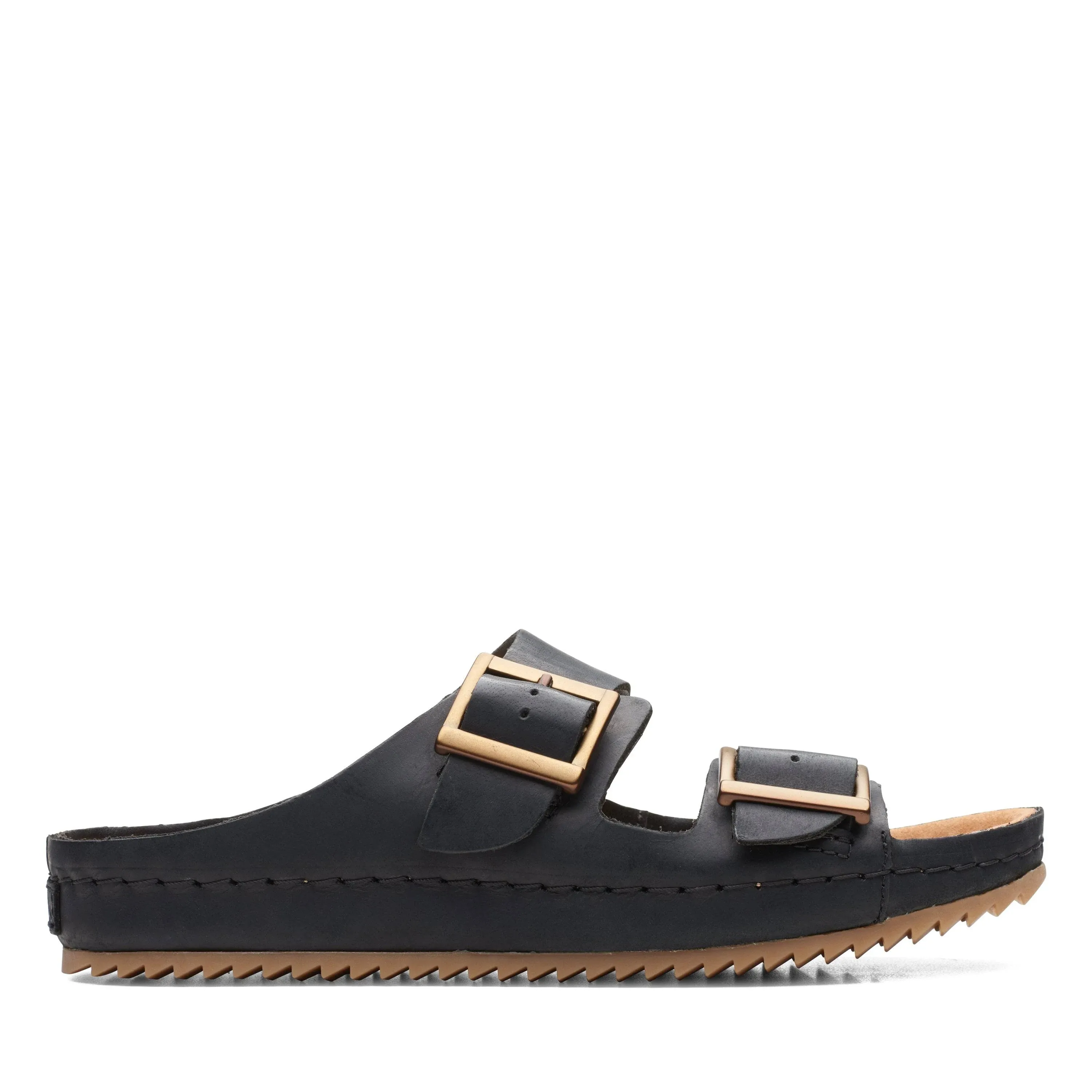 Clarks Brookleigh Sun Leather and Suede Sandals