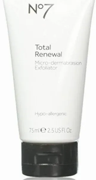 Boots No7 Total Renewal Micro-Dermabrasion Exfoliator,2.5 Fl. Oz(75 ml) by Boots