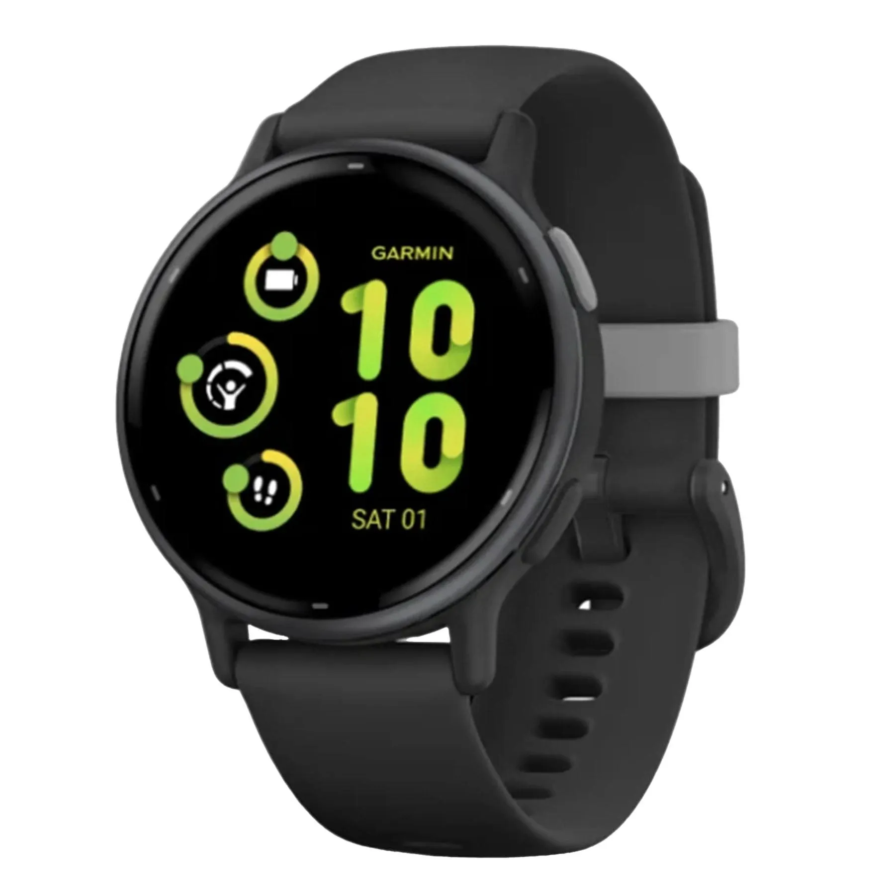 Garmin vívoactive 5 Fitness-Tracking Smartwatch With Aluminum Bezel And Silicone Band, Orchid