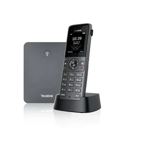 Yealink IP Phone W73P Bundle of W70B Base and W73H handset + 1-Unit W73H HandsetYealink IP Phone W73P Bundle of W70B Base and W73H ha…