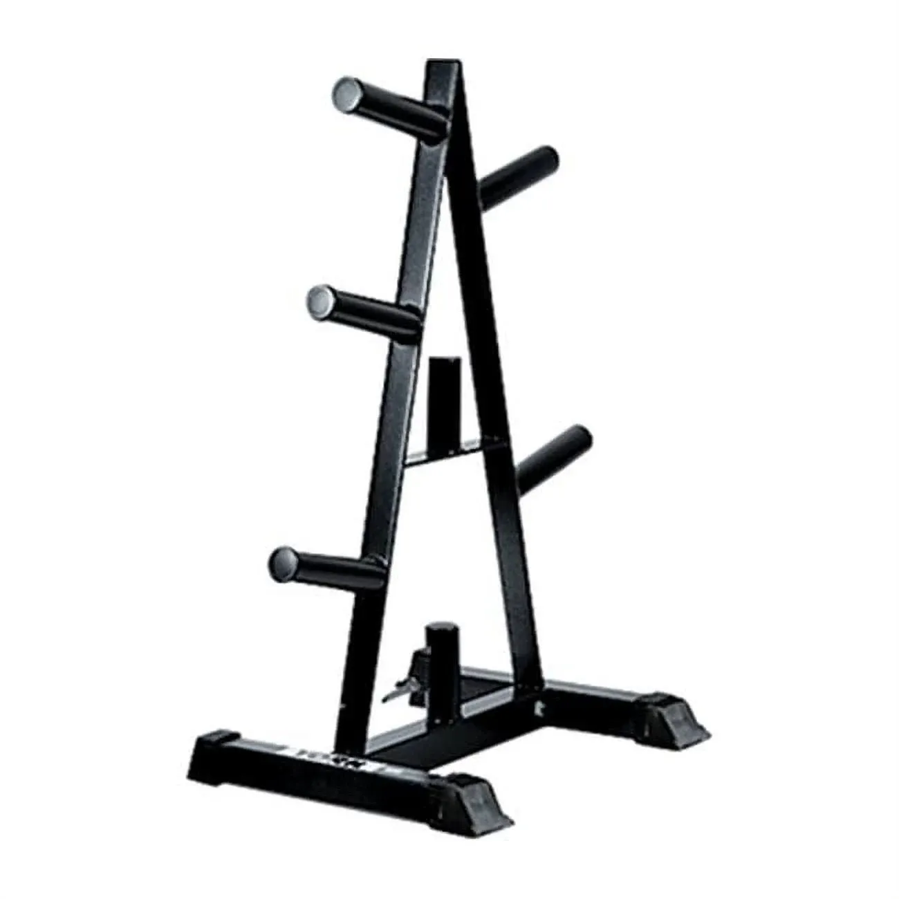 York Barbell 69036 Olympic A-Frame Plate Tree Black