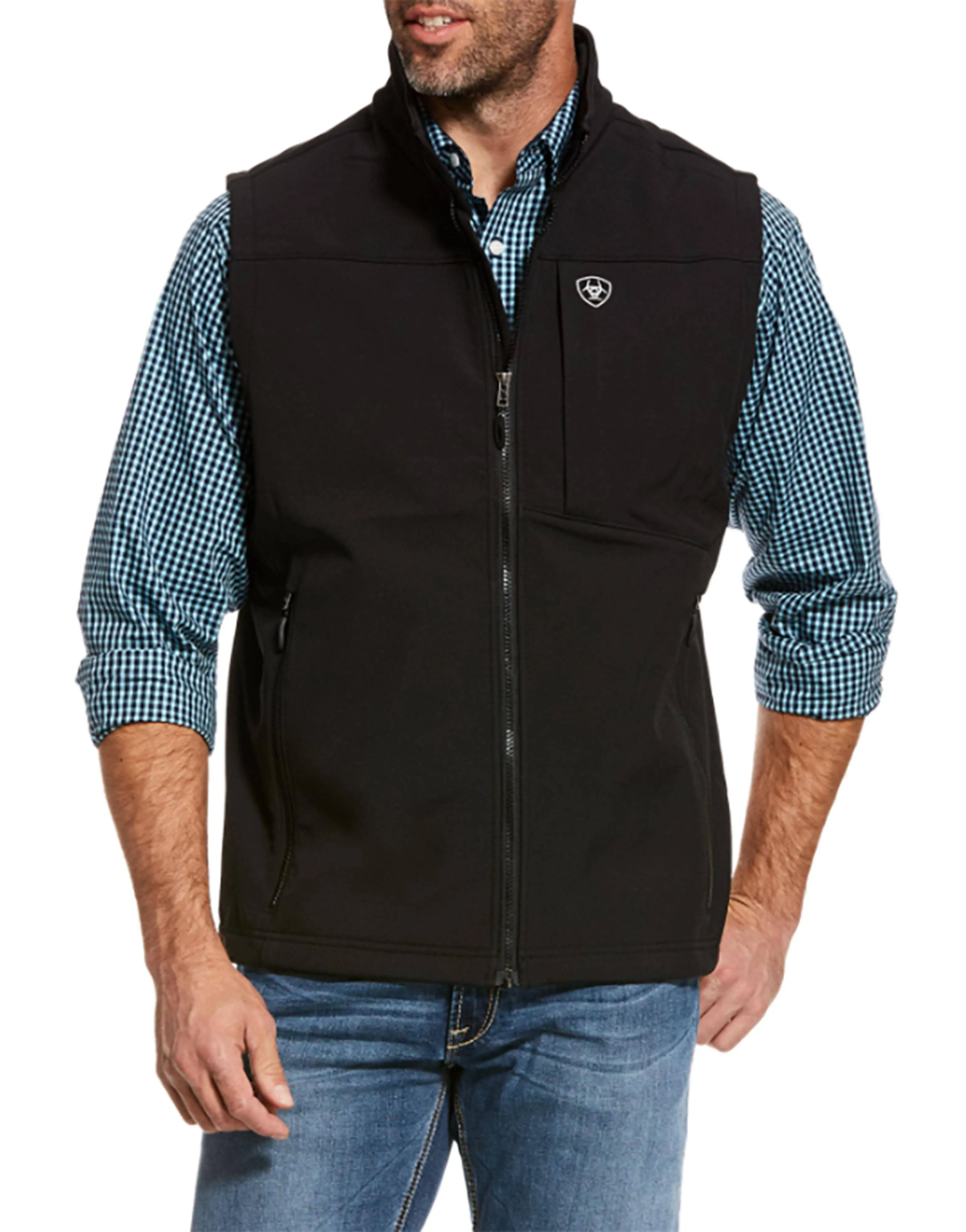 ARIAT Men's Logo 2.0 Softshell Vest