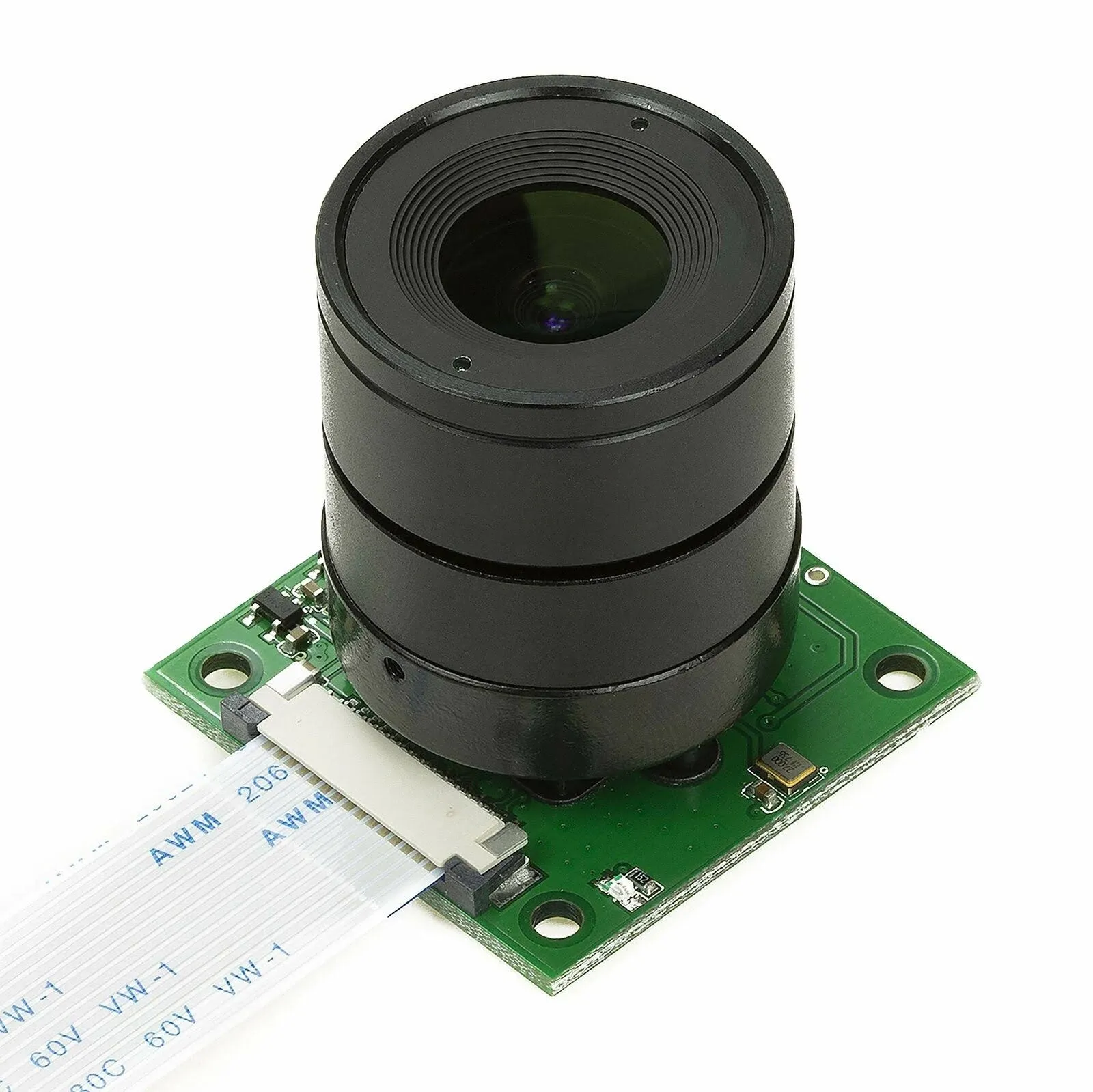 Arducam for Raspberry Pi 5 Camera Module with Interchangeable CS Mount Lens for Pi 5