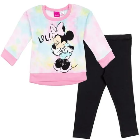 Disney Minnie Mouse Fleece Sweatshirt and Leggings Set