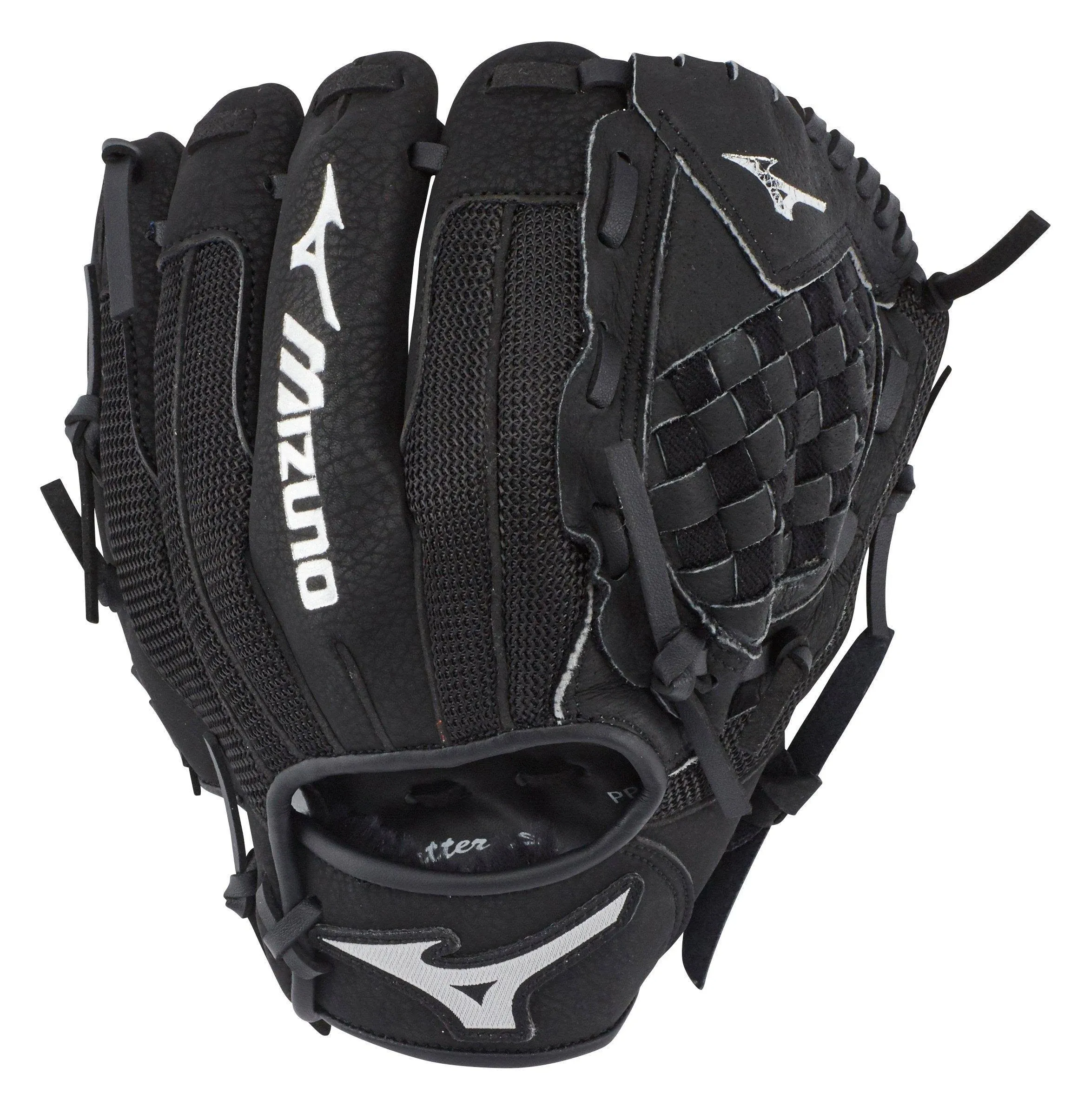 Mizuno Prospect PowerClose Youth Baseball Glove Series I V-Flex Notch I Parashock Palm Pad I ButterSoft Palm Liner