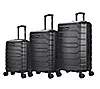 InUSA Trend 3-Piece Hardside Spinner Luggage Set, Rose Gold