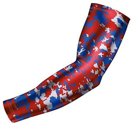 Arm Sleeve For Boys Men Youth &amp; Adult Baseball Football Basketball Sport Camo