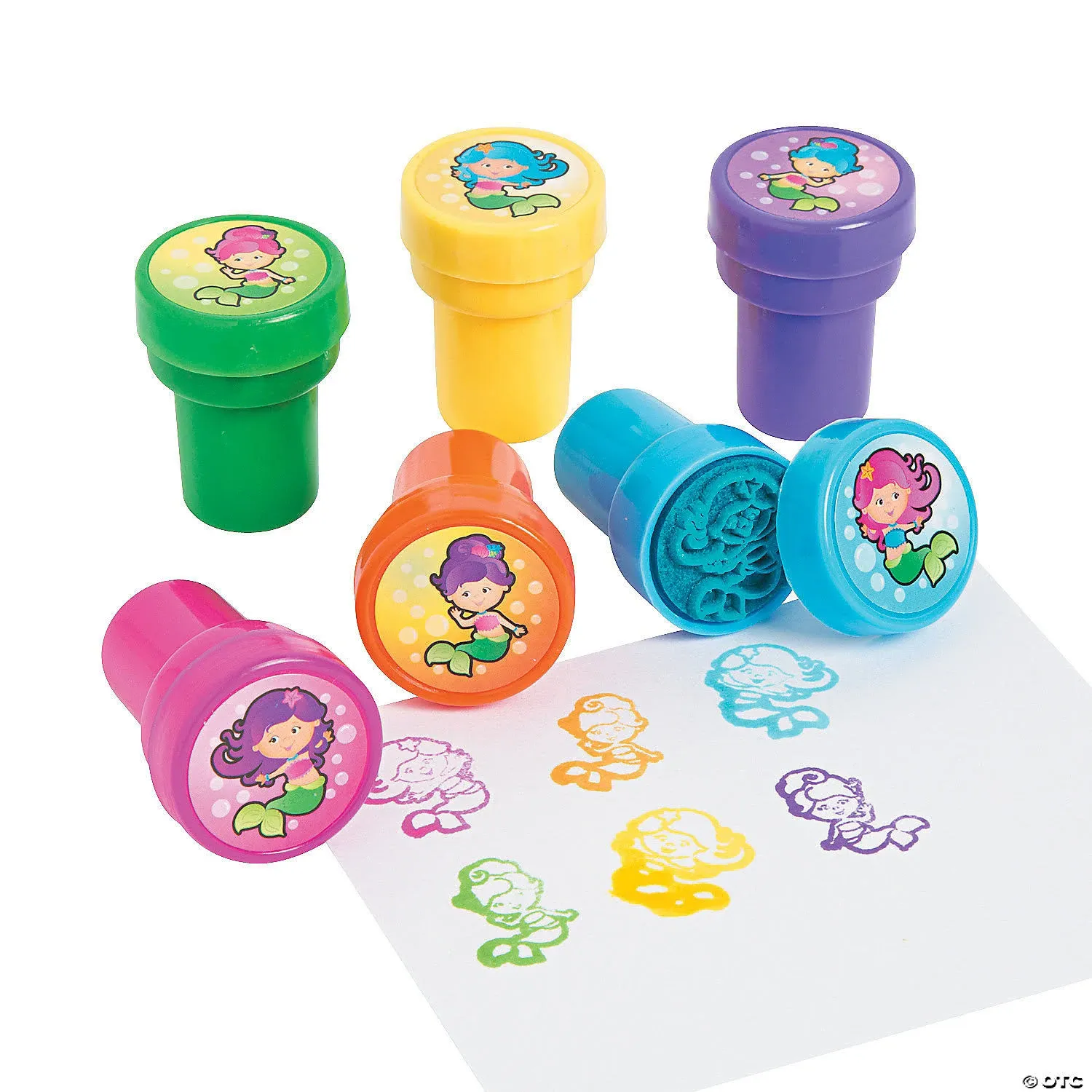 Mermaid Stampers - Stationery - 24 Pieces