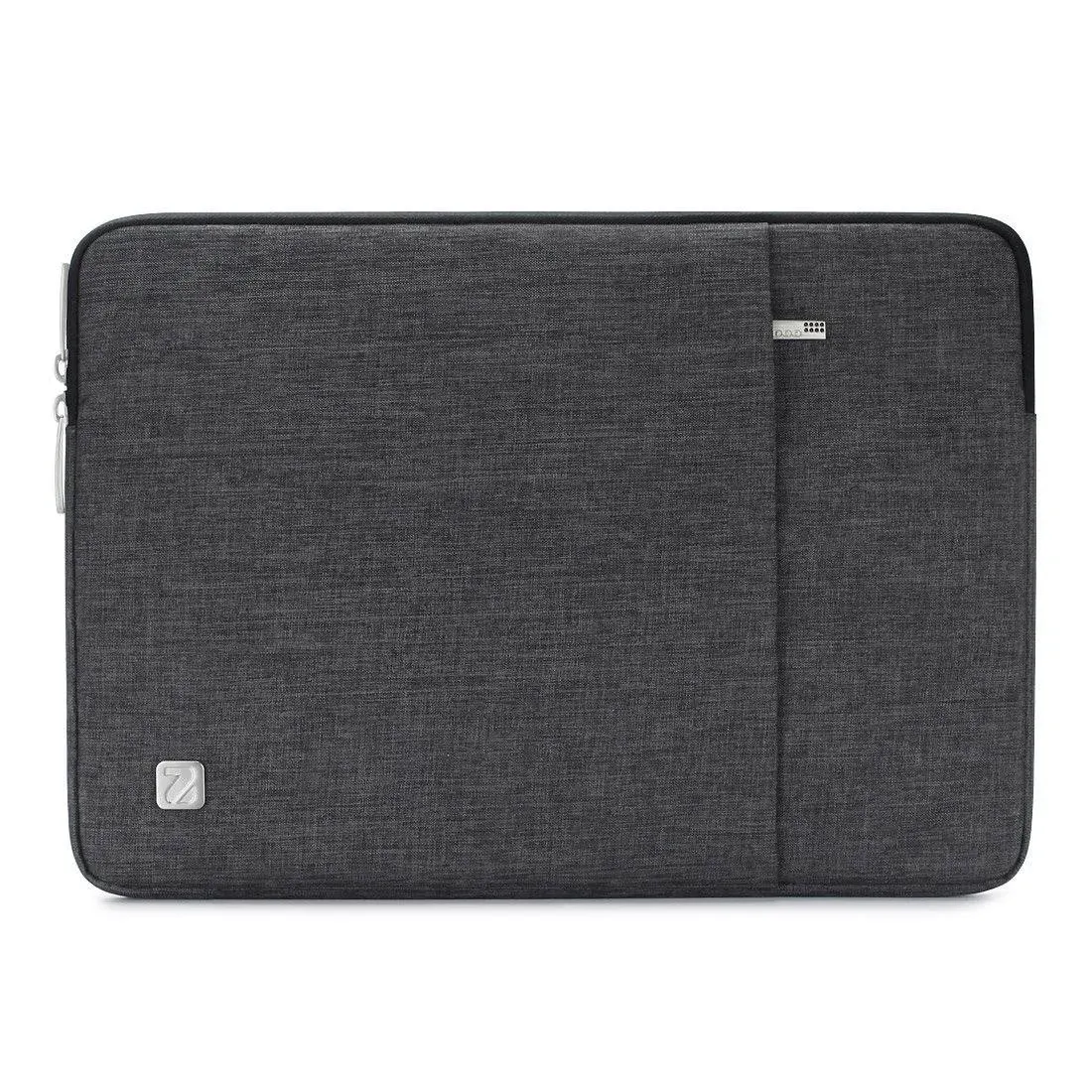 15.6 Inch Laptop Sleeve Case Water-Resistan<wbr/>t Carrying Bag Dark Grey New