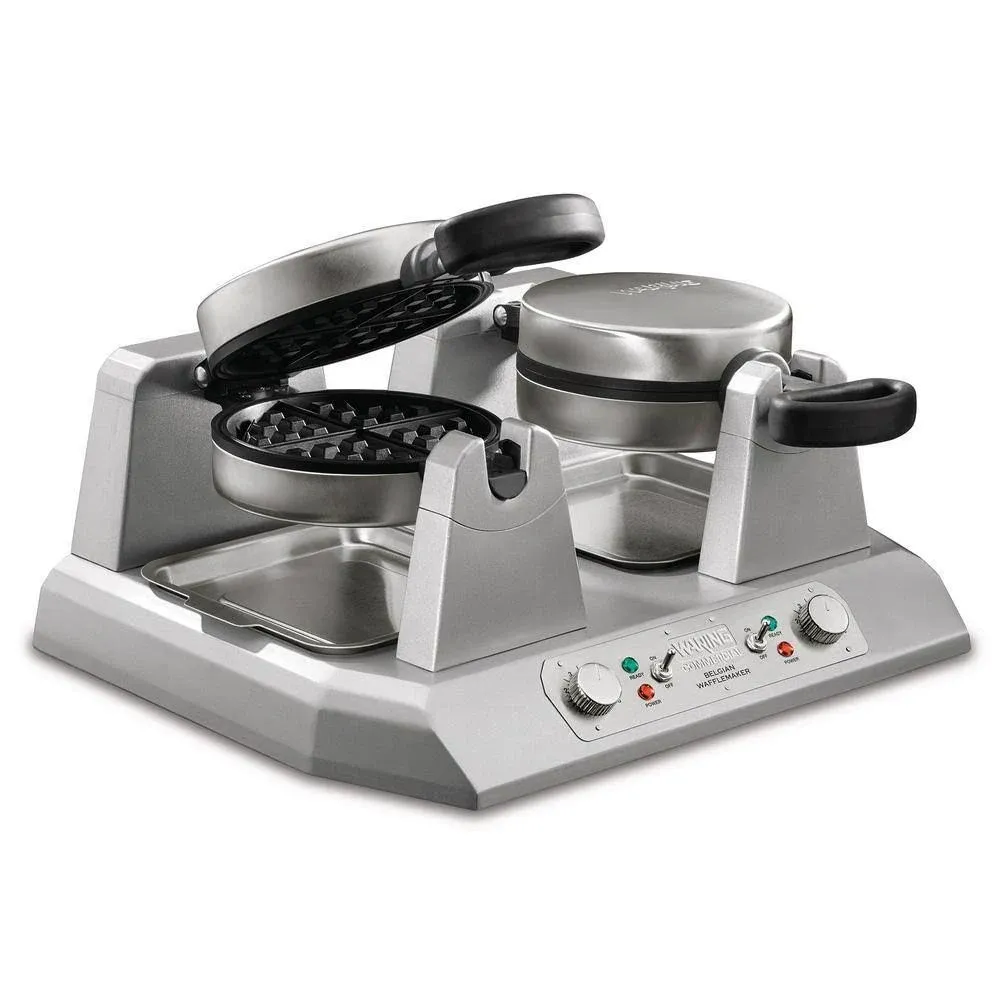 Waring Commercial Double Belgian Waffle Maker WW250BX2