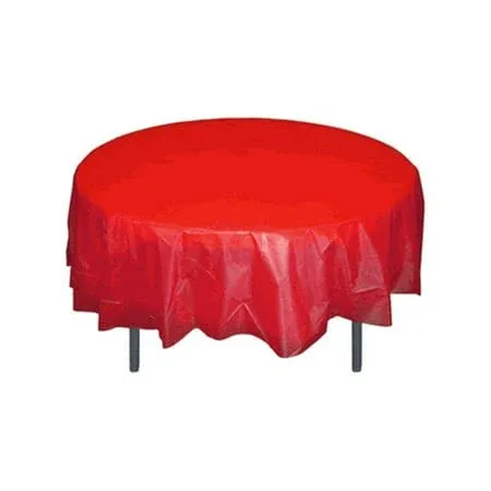 Exquisite 12-Pack Premium Plastic Tablecloth