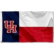 College Flags & Banners Co. Houston Cougars State of Texas Flag